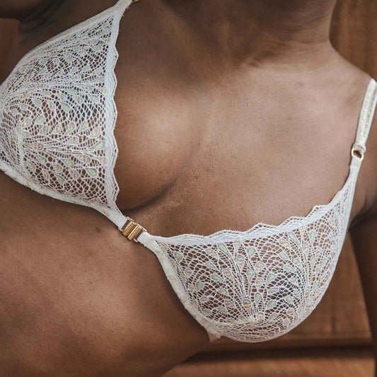 Meryl Bra Milk Lace