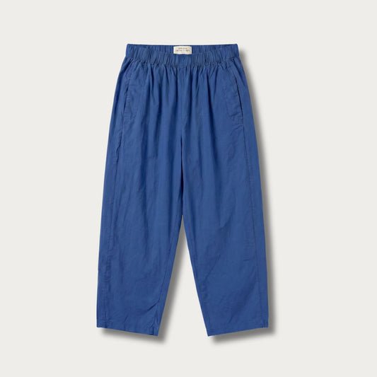 Alma Cotton Pants Blue